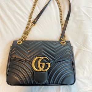 Marmont medium matelassé shoulder bag
